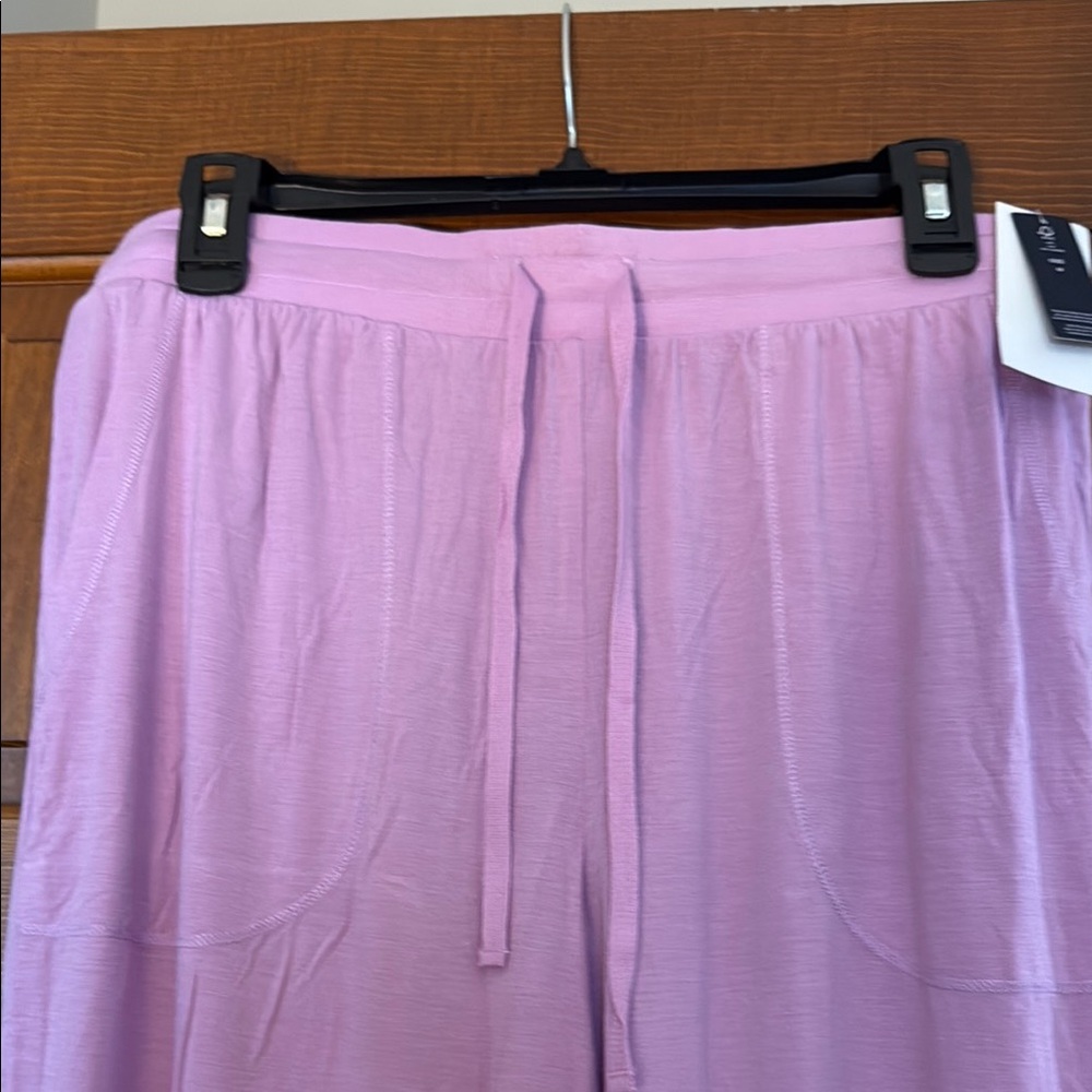 GAP Pink Pajama Soft Knit Relaxed Fit Lounge Pants - Picture 2 of 4